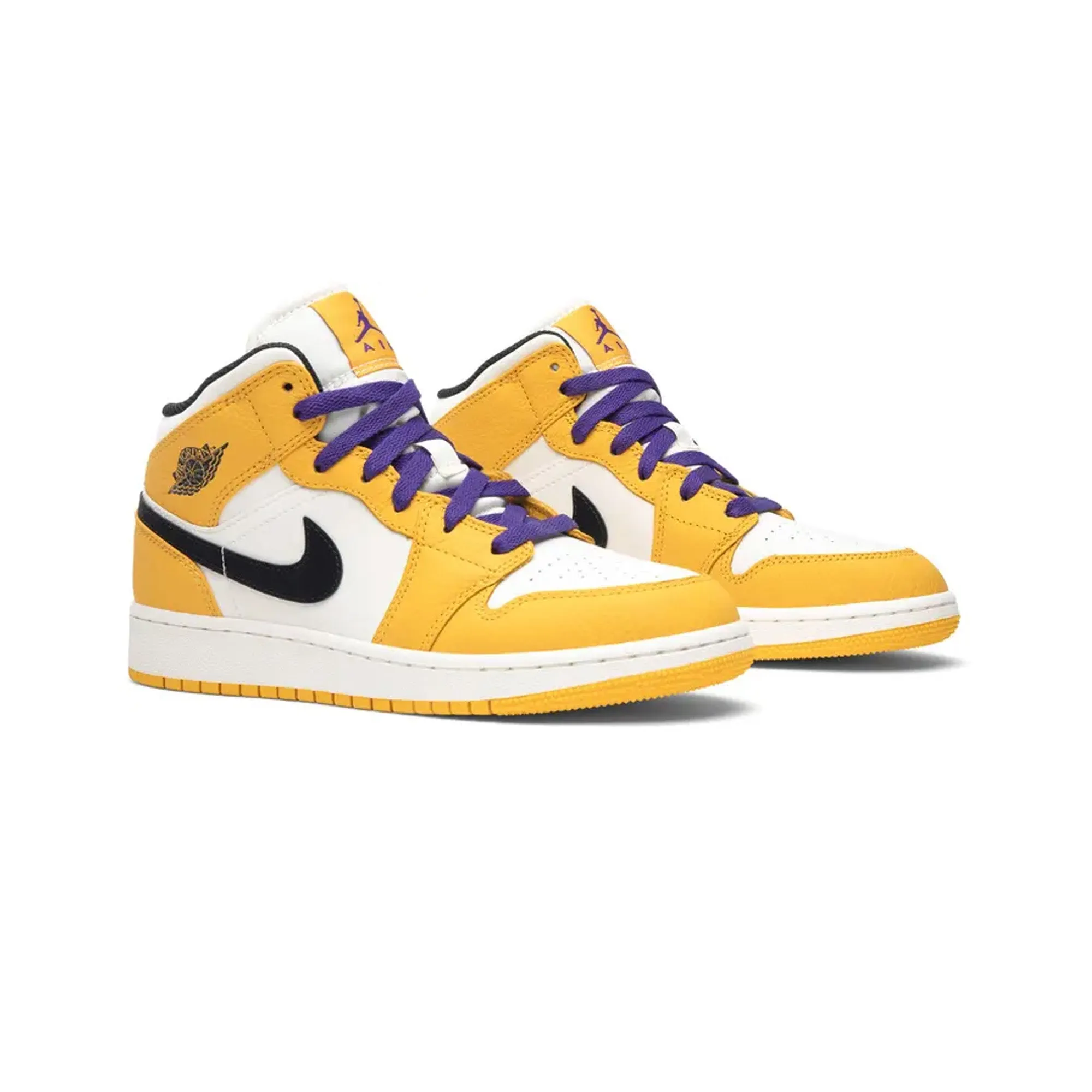Air Jordan 1 Mid SE 'Lakers' GS