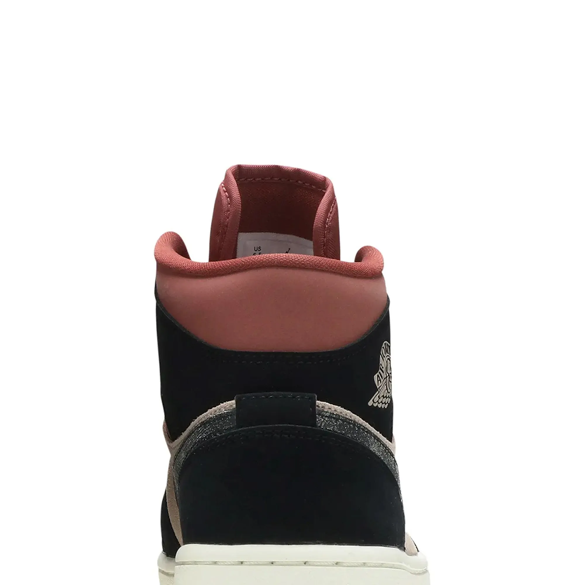 Air Jordan 1 Mid W 'Burgundy Dusty Pink'