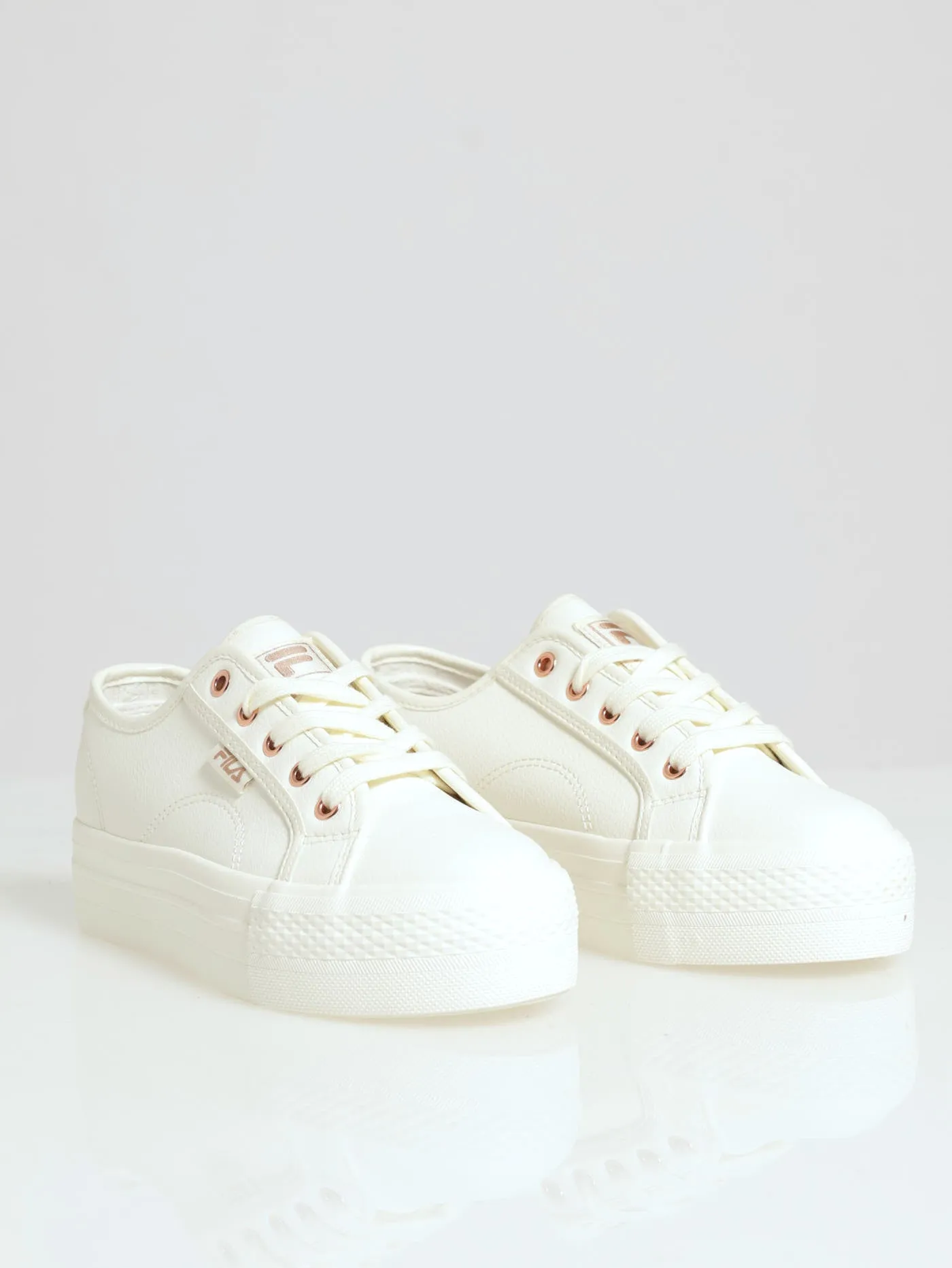 Alessia Platform Sneaker - Gardenia