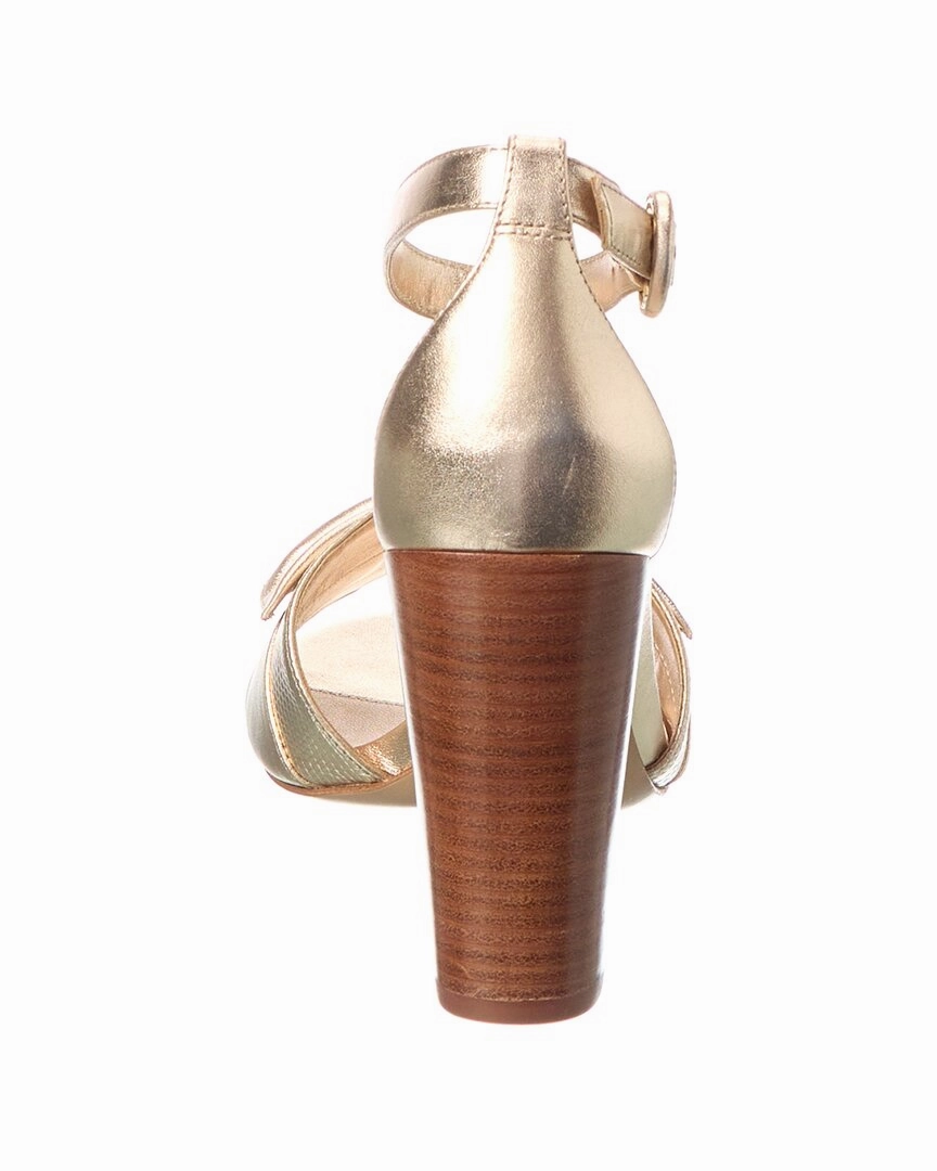 Alexandre Birman Maxi Clarita Block 90 Leather Sandal