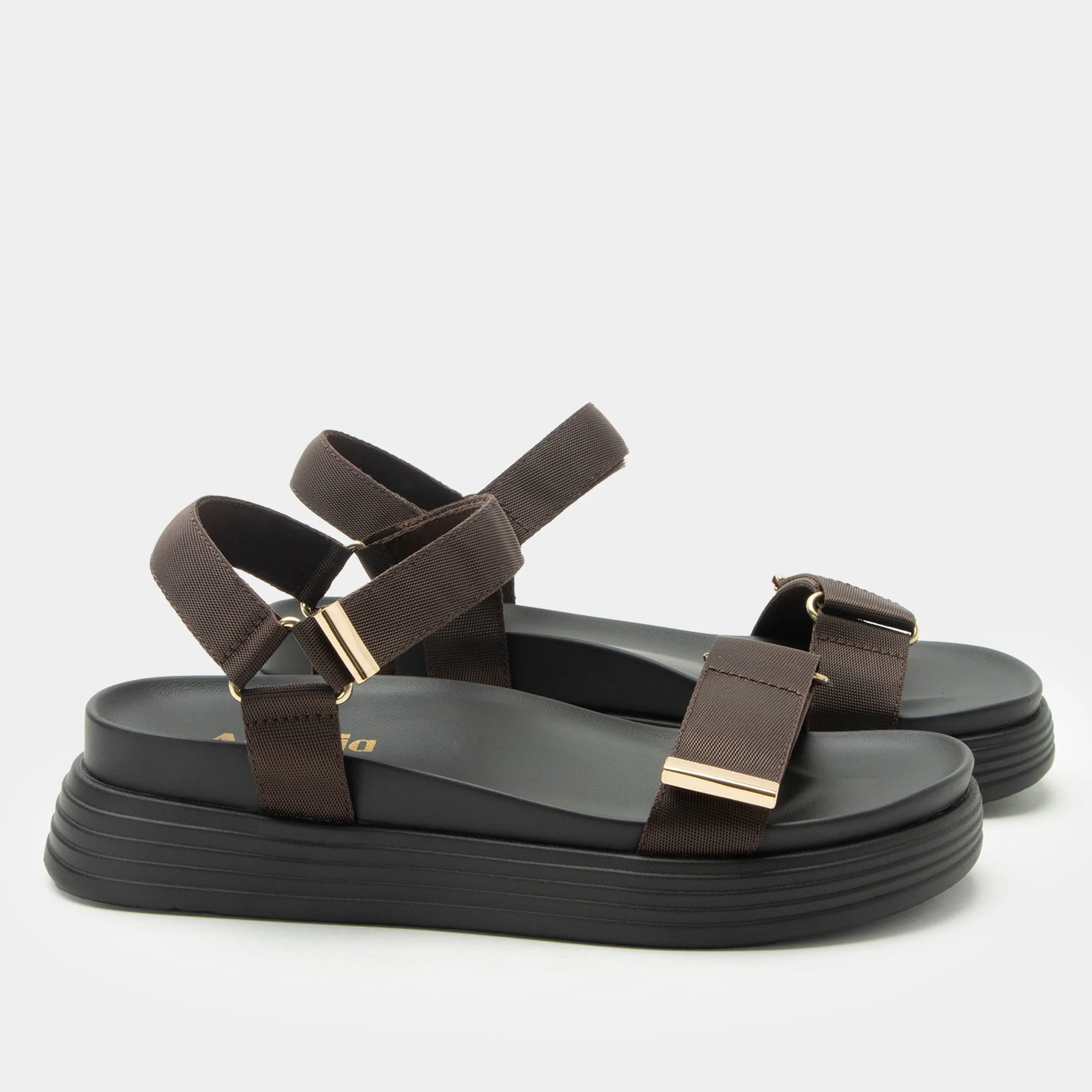 Allyson Chocolate Sandal