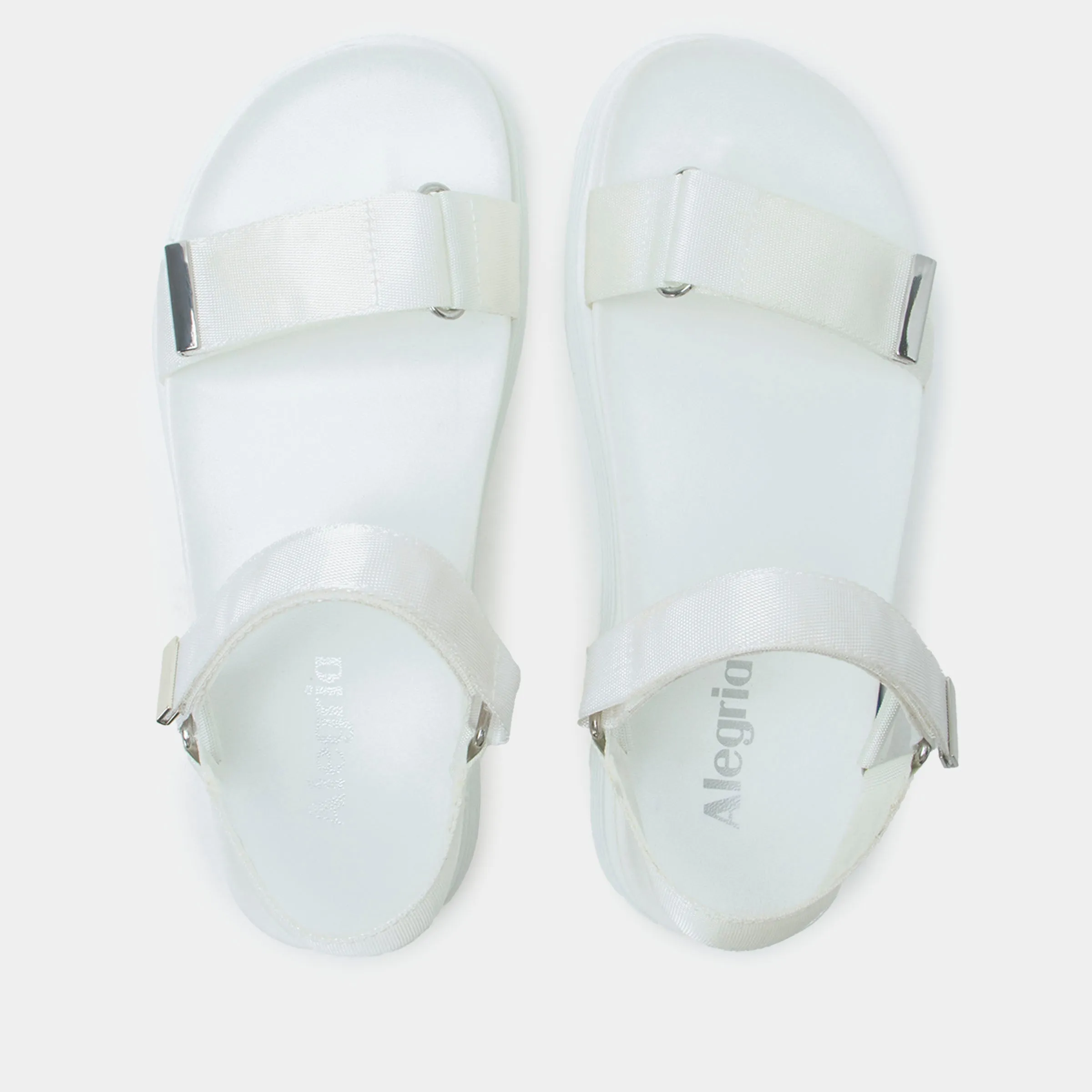 Allyson White Sandal