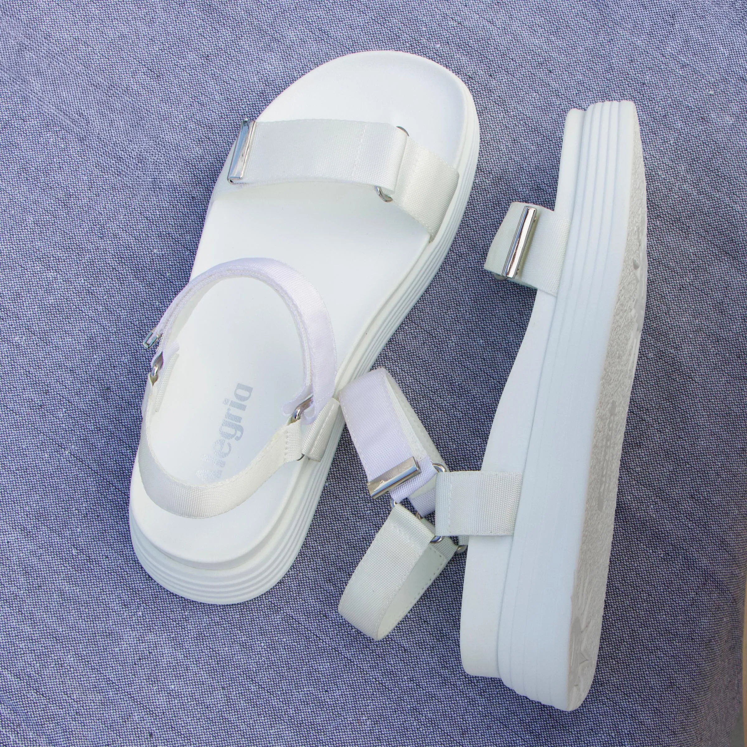 Allyson White Sandal