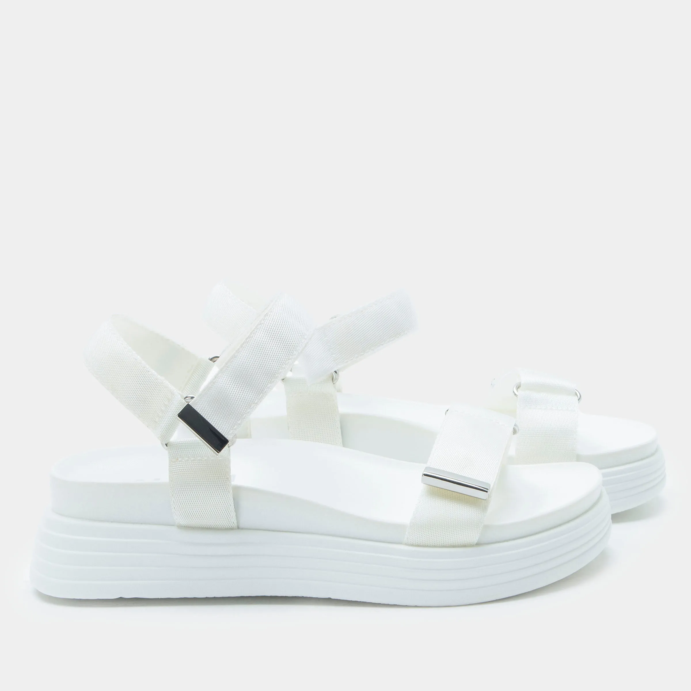 Allyson White Sandal