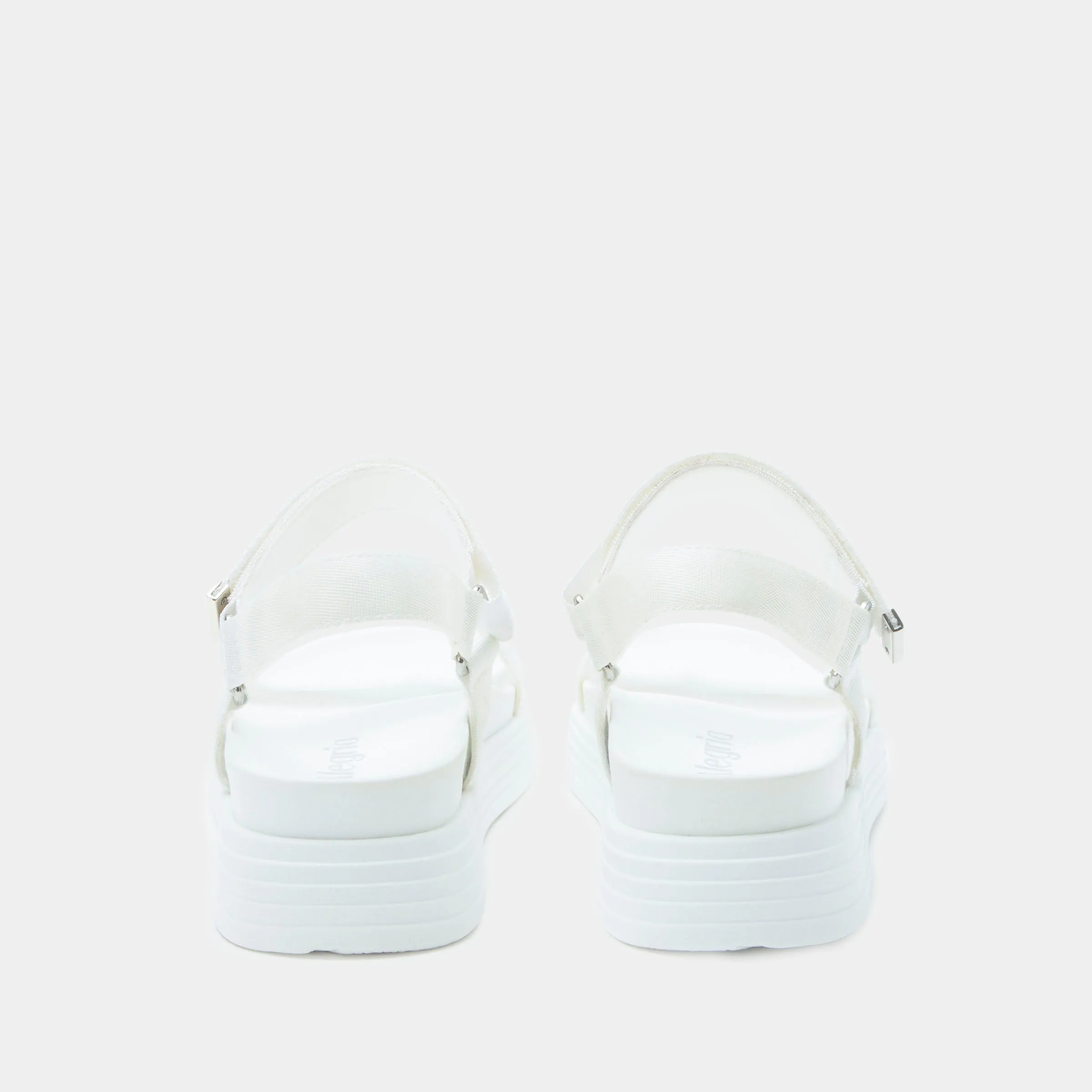 Allyson White Sandal