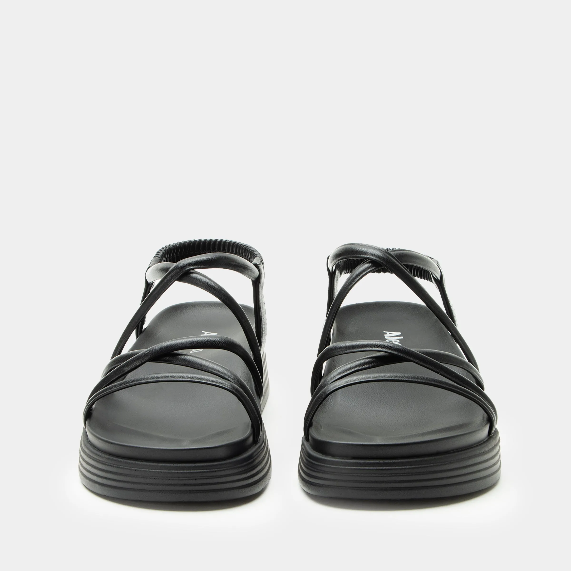 Audie Caviar Sandal
