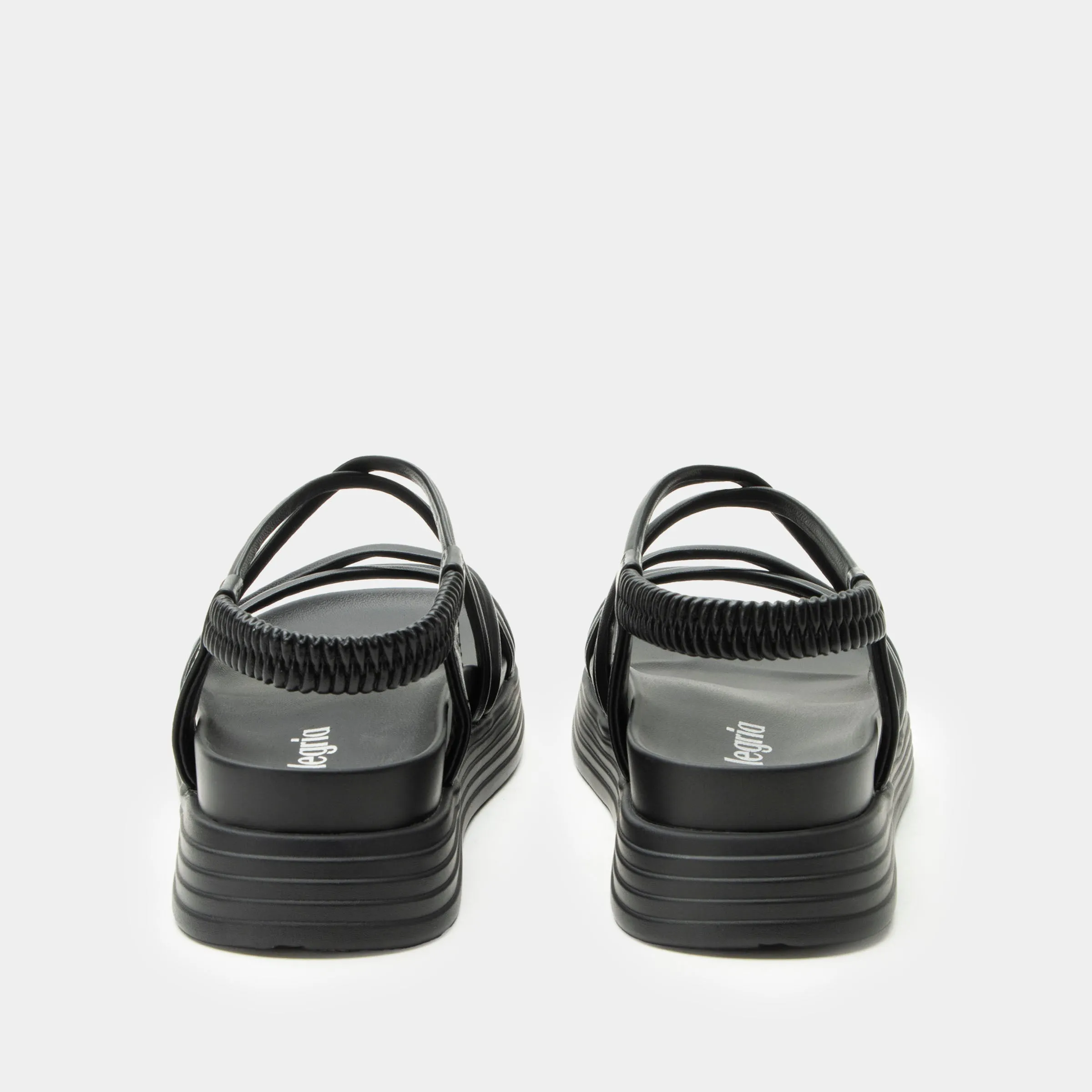 Audie Caviar Sandal