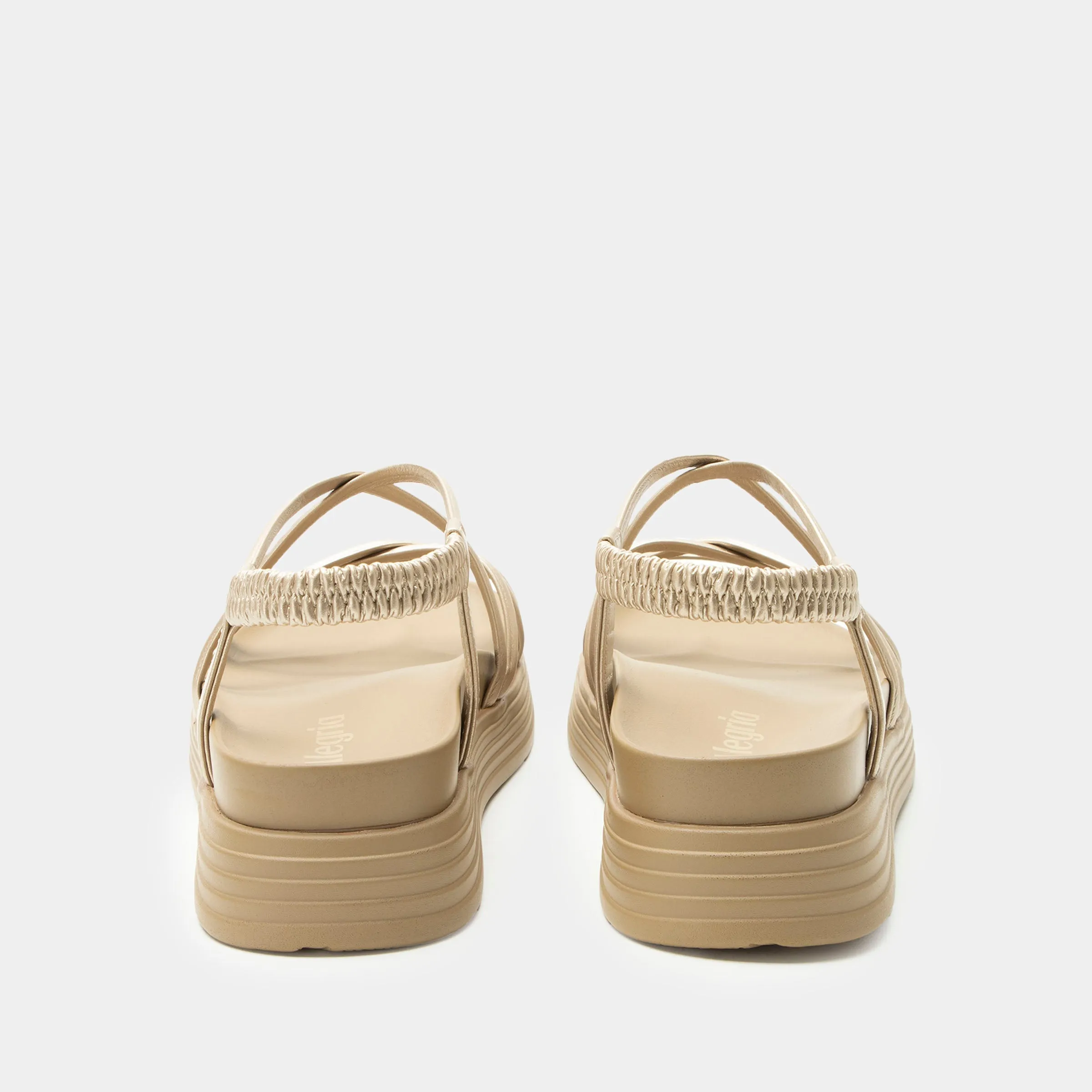 Audie Champagne Sandal