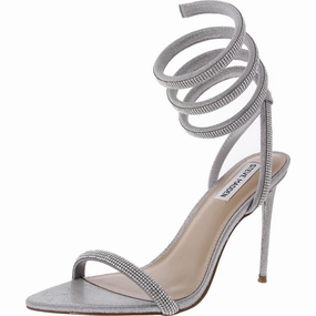 Bali Womens Faux Leather Strappy Heels