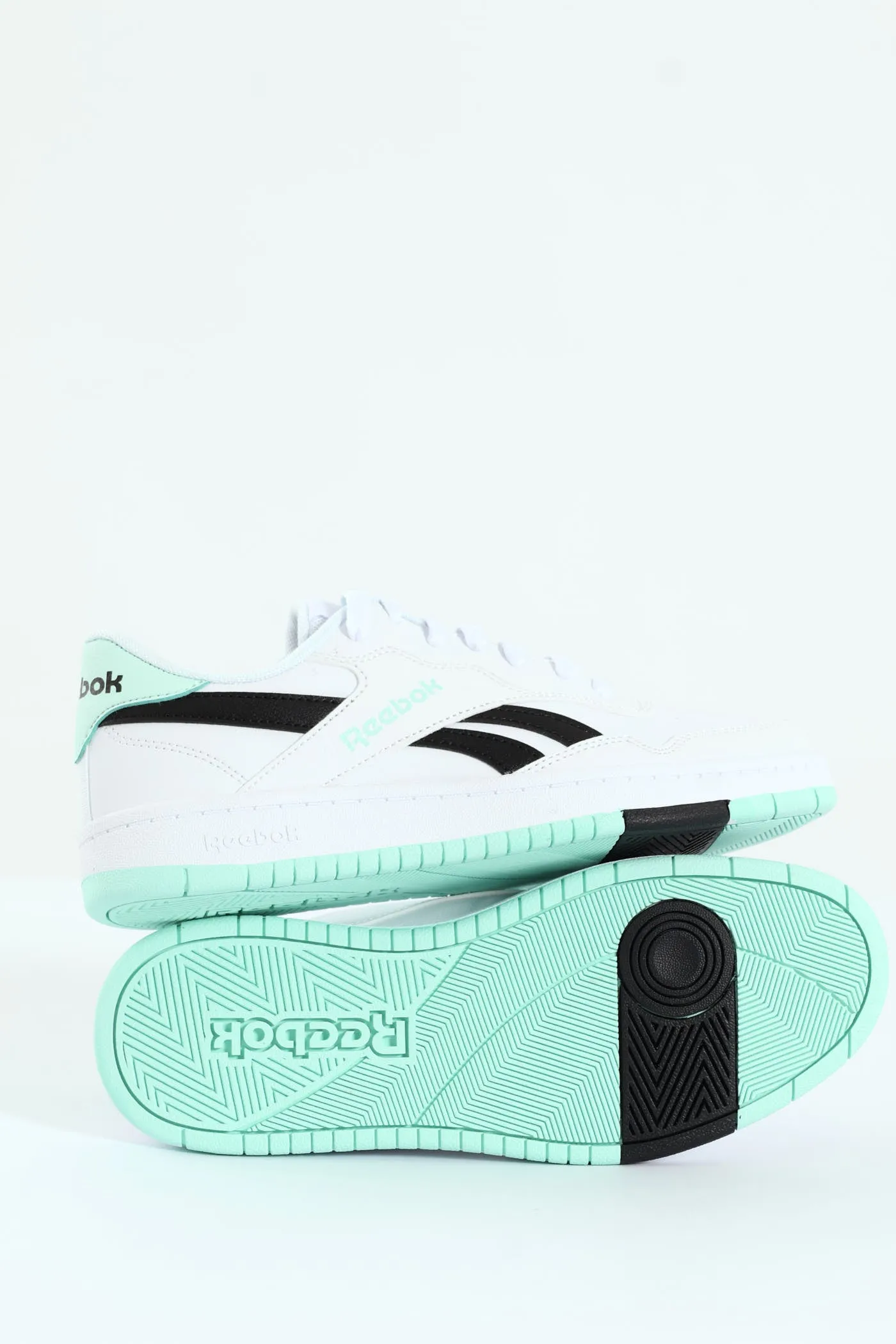 BB 1000 Classic Lace Up Sneaker - White/Black