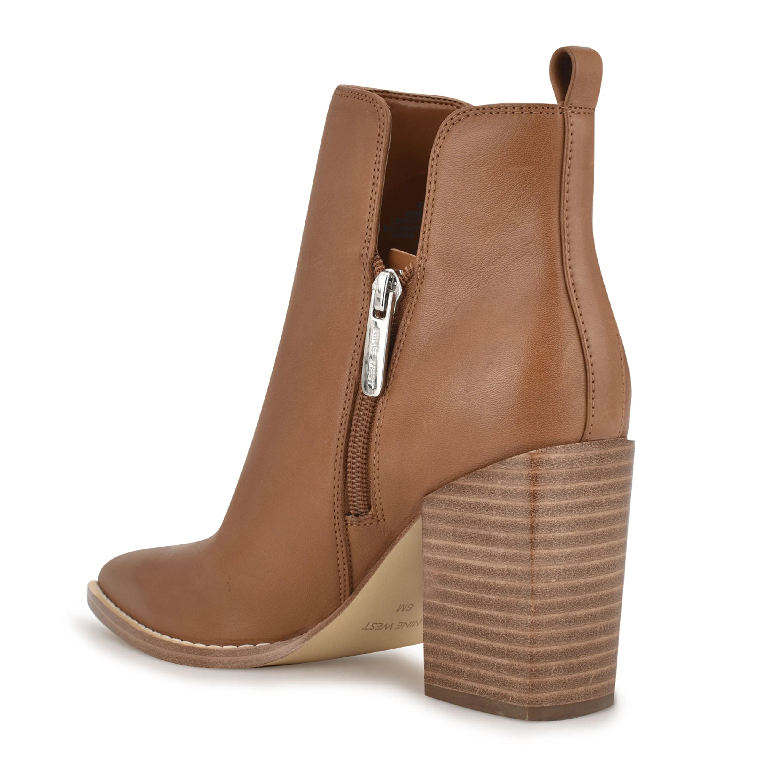 Birds Block Heel Booties
