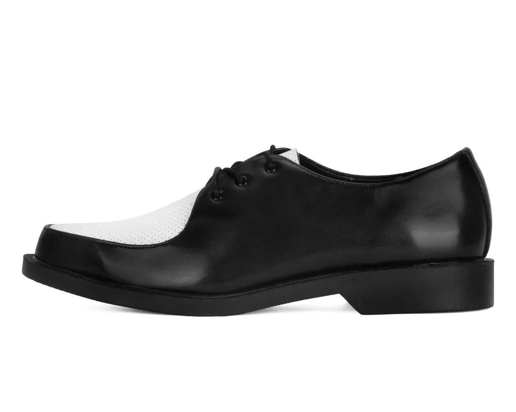 Black & White Pointed Jam Shoe