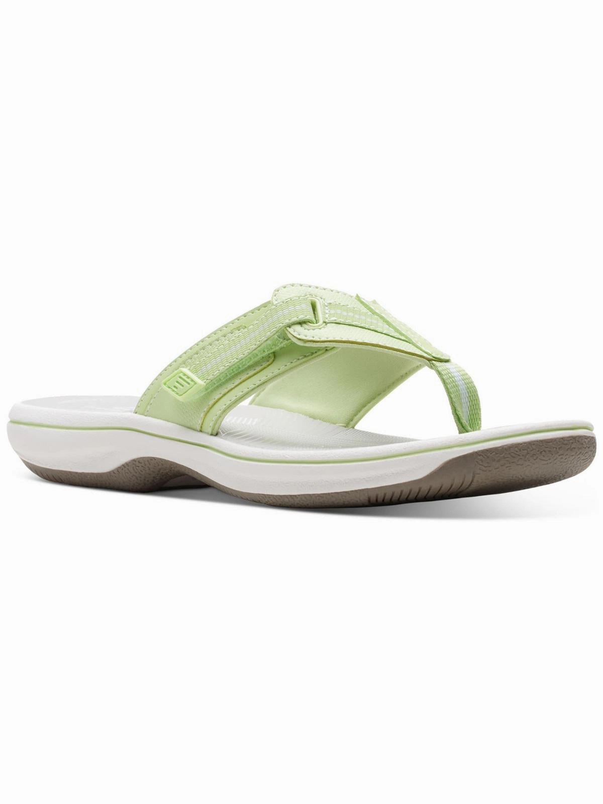 Brinkley Jazzh Womens Toe-Post Cushioned Footbed Flip-Flops
