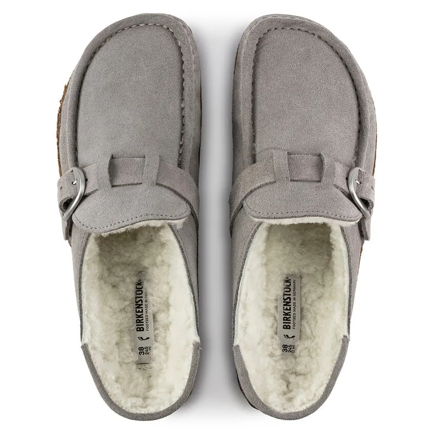Buckley - Stone Coin Suede Shearling||Buckley - Sude fourrure stone coin