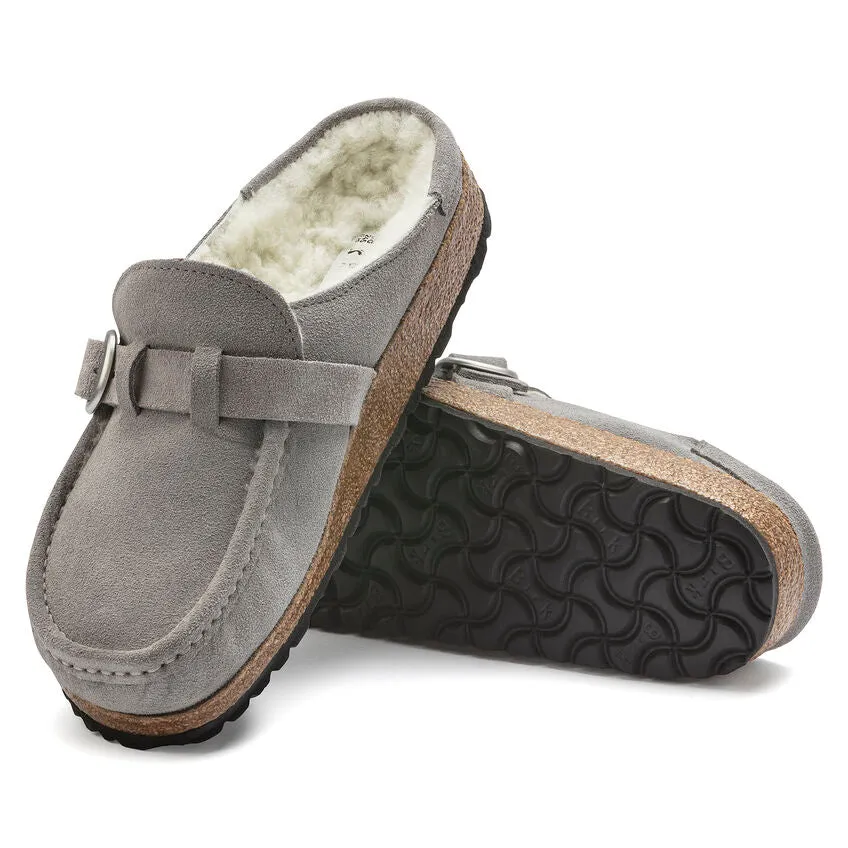 Buckley - Stone Coin Suede Shearling||Buckley - Sude fourrure stone coin
