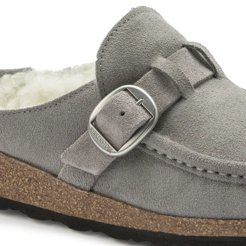 Buckley - Stone Coin Suede Shearling||Buckley - Sude fourrure stone coin