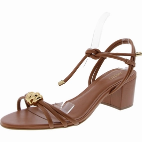 CAMILA Womens Lace-Up Block Heel
