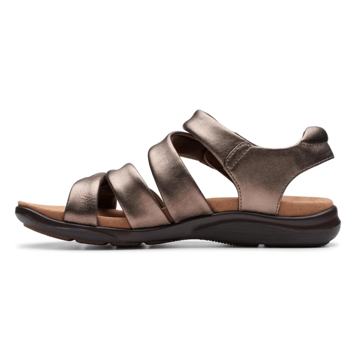 Clarks Women's Kitly Ave Bronze Leather