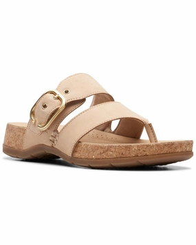 Clarks Reileigh Park Leather Sandal