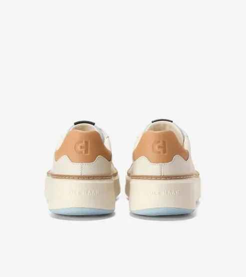 Cole Haan Women's Grandpro Topspin - Ivory/Biscuit/Blue