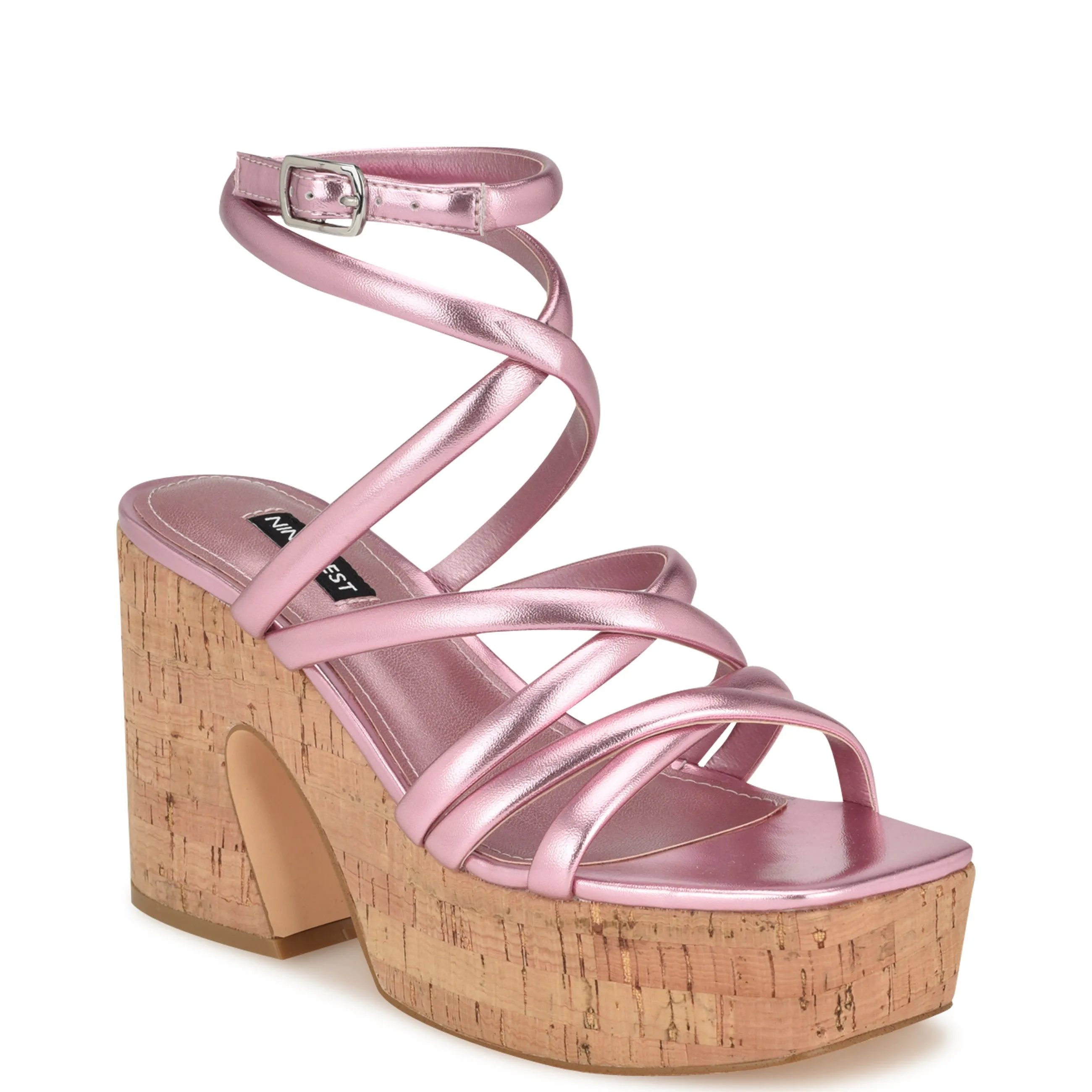Corke Platform Wedge Strappy Sandals
