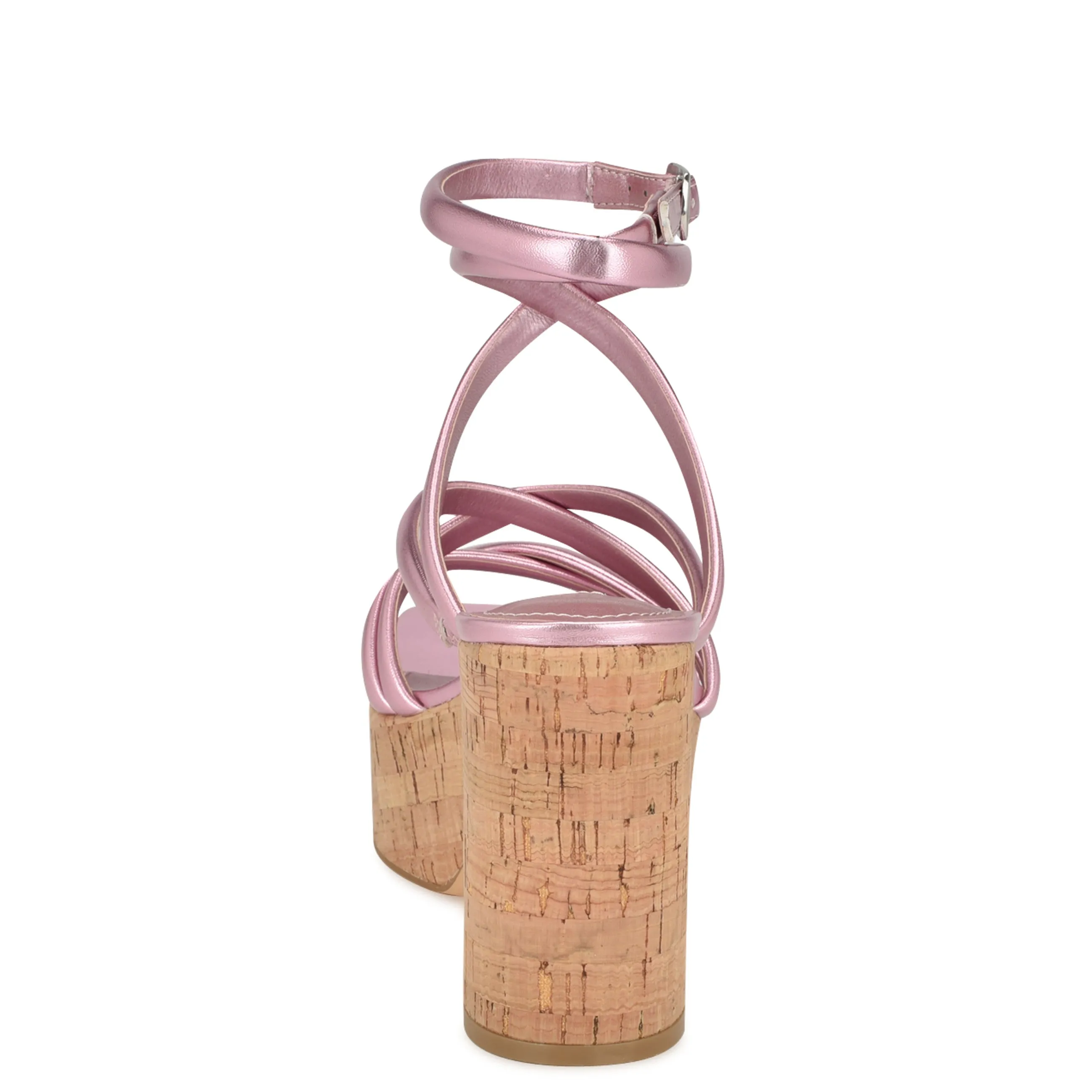 Corke Platform Wedge Strappy Sandals