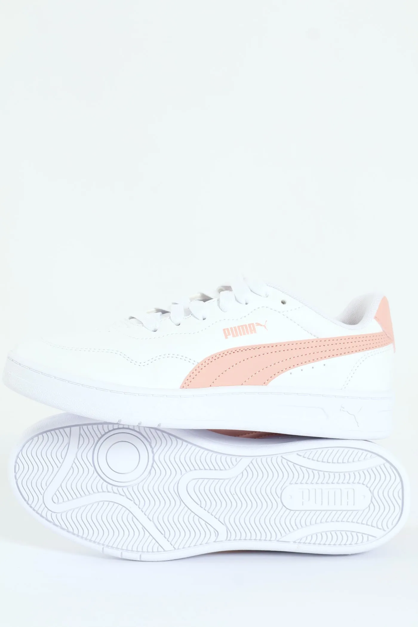 Court Lally Sneaker - White/Pink