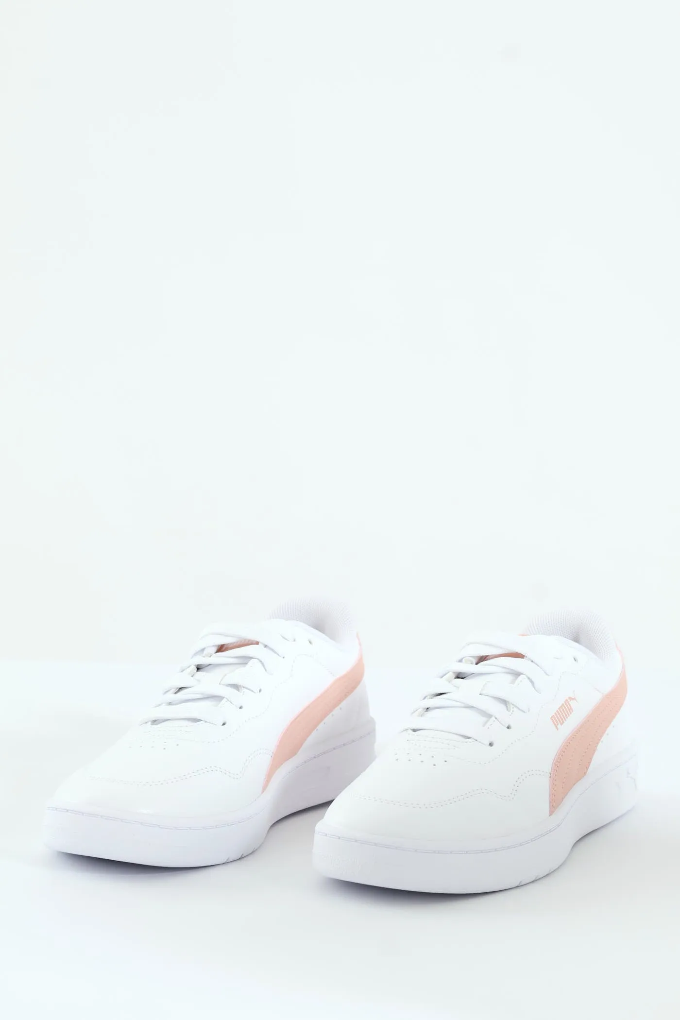 Court Lally Sneaker - White/Pink