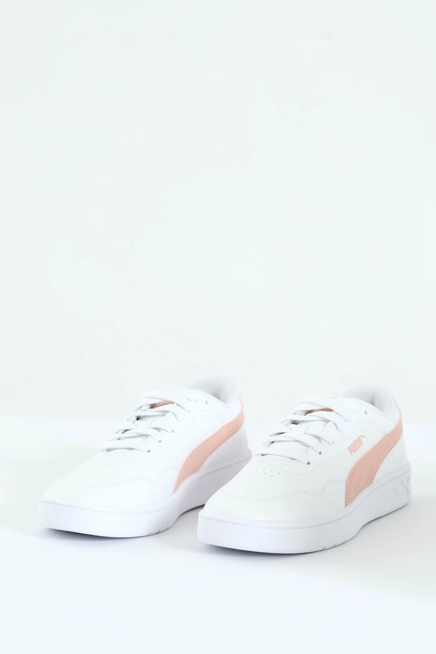 Court Lally Sneaker - White/Pink