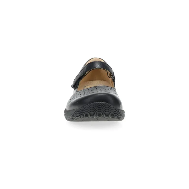 Dansko Women's Stacy - Black Waxy Burnished