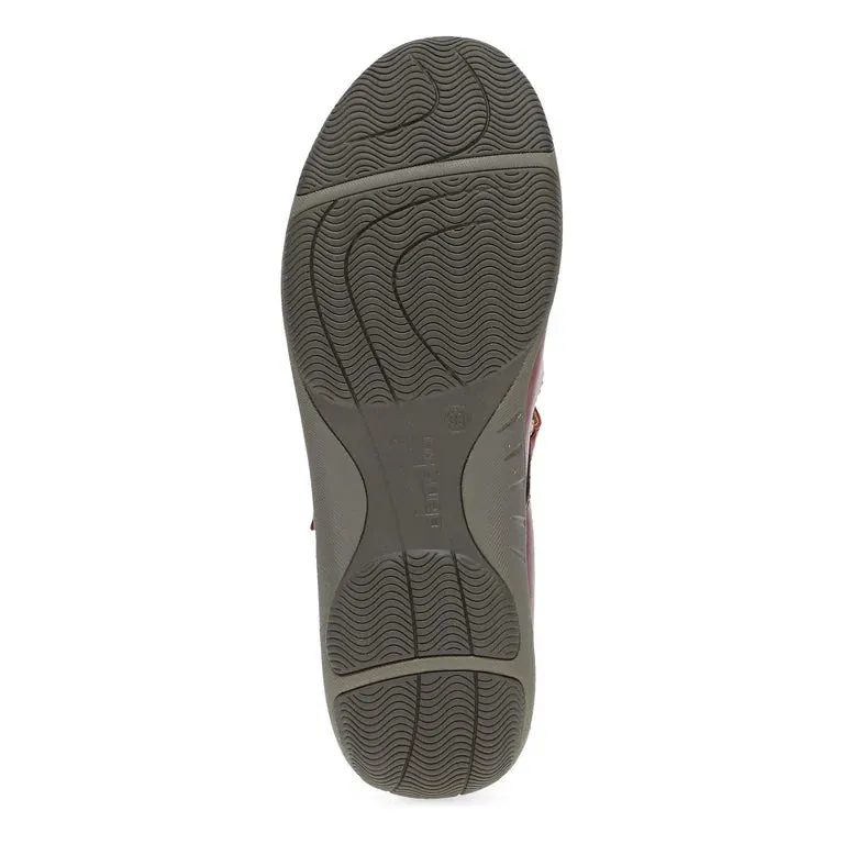 Dansko Women's Stacy - Red Waxy Burnished