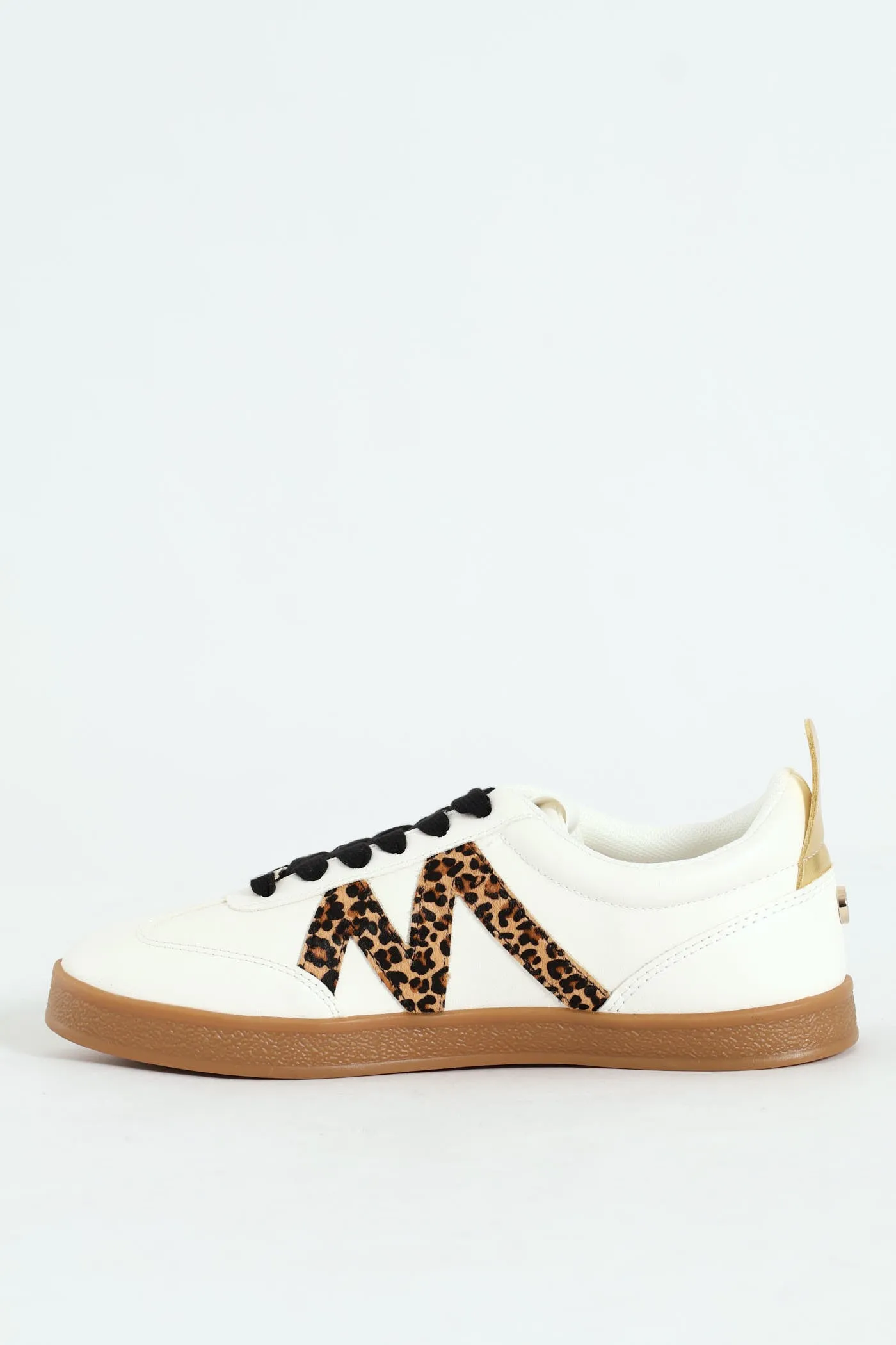 Degree Lace Up Court Sneaker - White