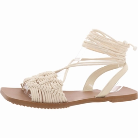 Donna Womens Strappy Leather Strappy Sandals