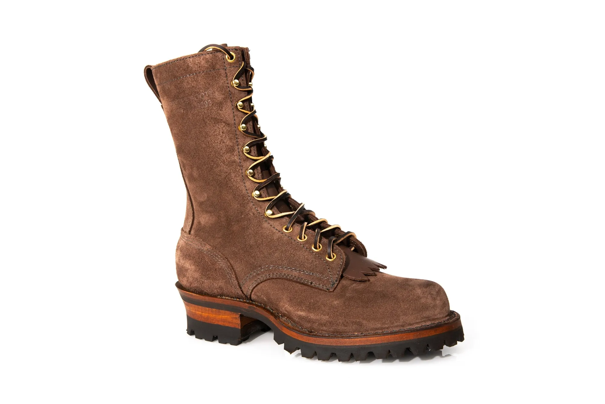 DREW'S ALL BROWN ROUGHOUT - #DRA409V-BRNRO