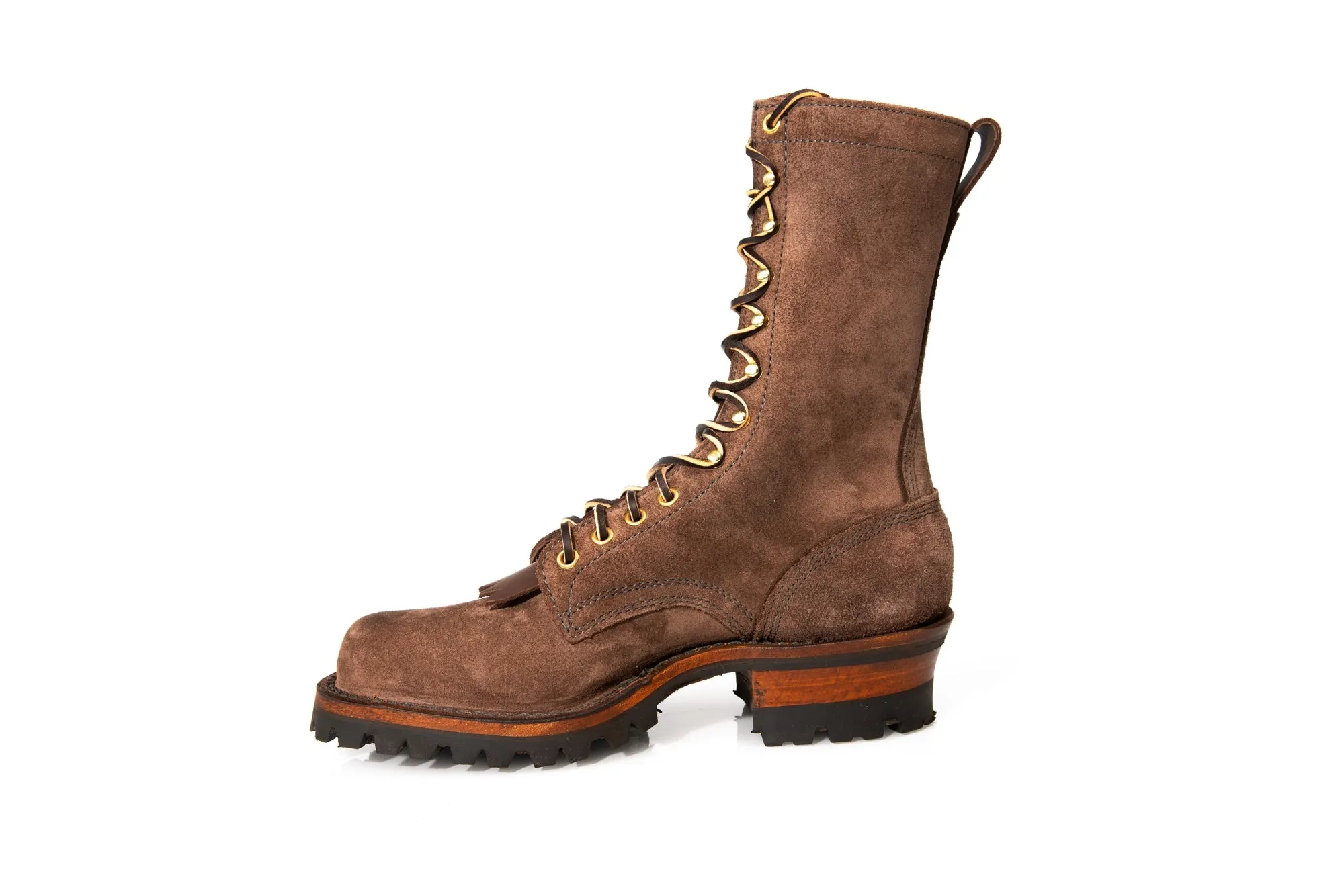 DREW'S ALL BROWN ROUGHOUT - #DRA409V-BRNRO