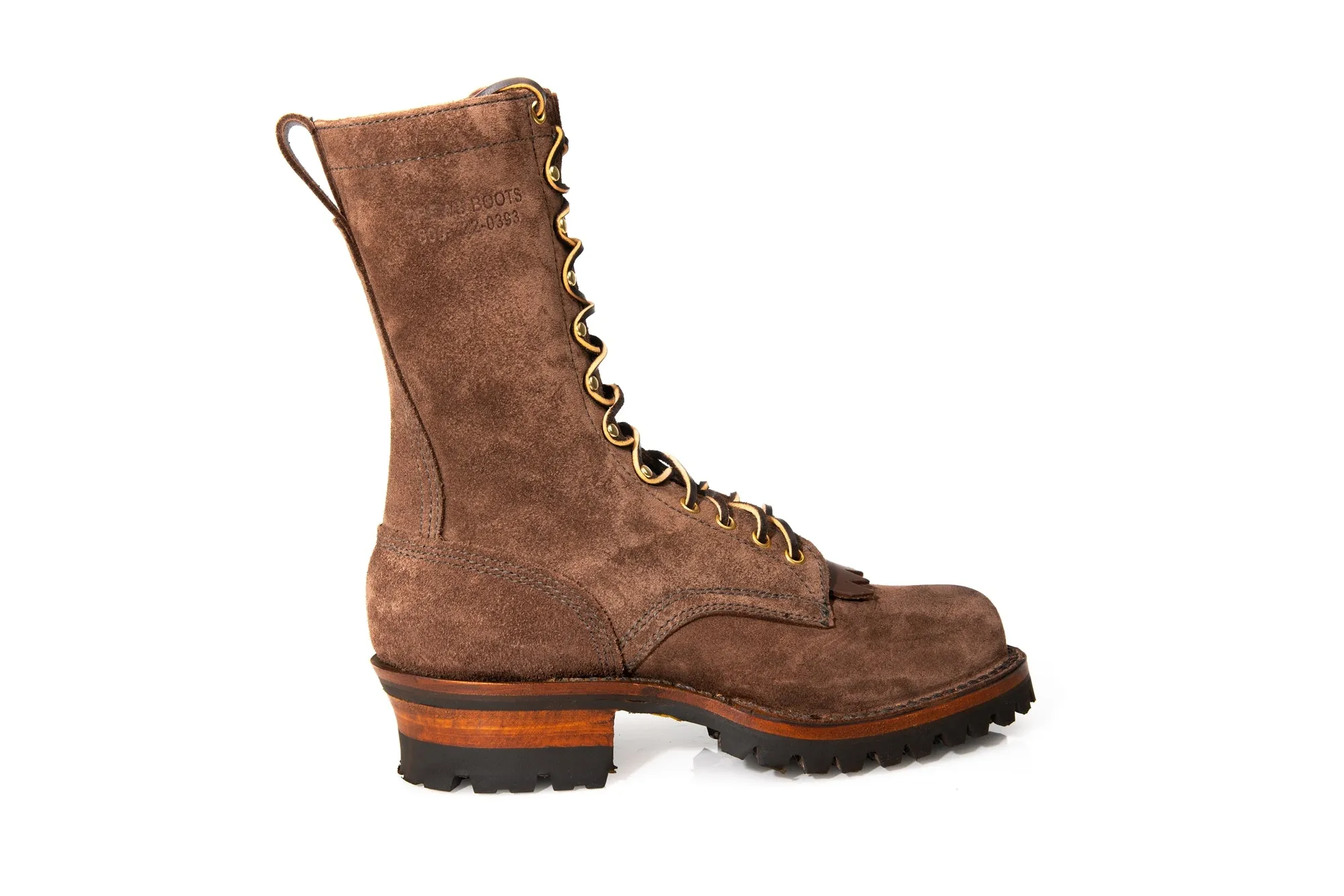 DREW'S ALL BROWN ROUGHOUT - #DRA409V-BRNRO