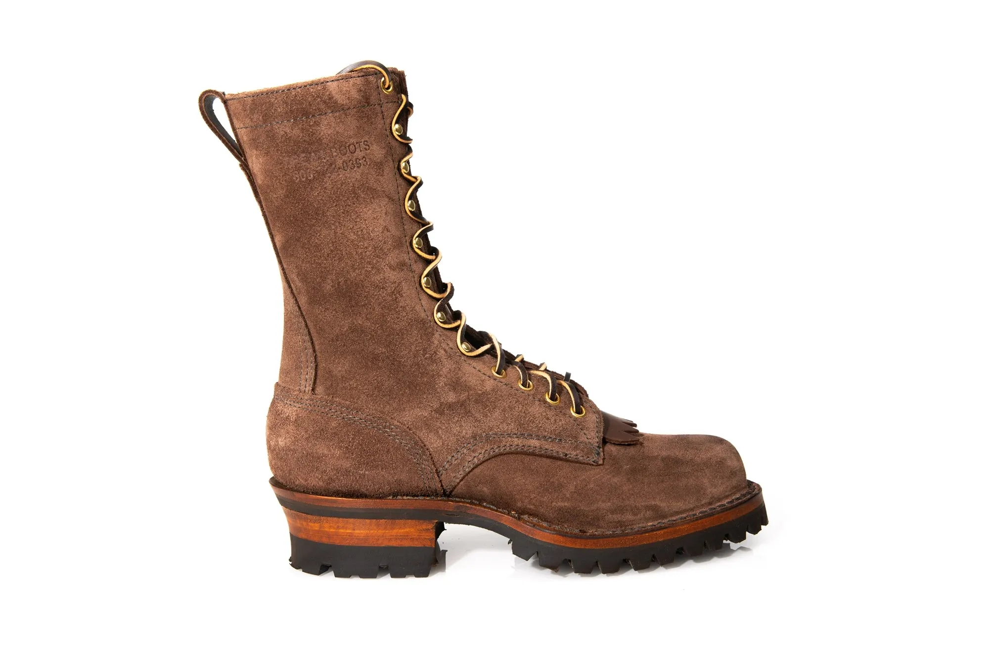 DREW'S ALL BROWN ROUGHOUT - #DRA409V-BRNRO