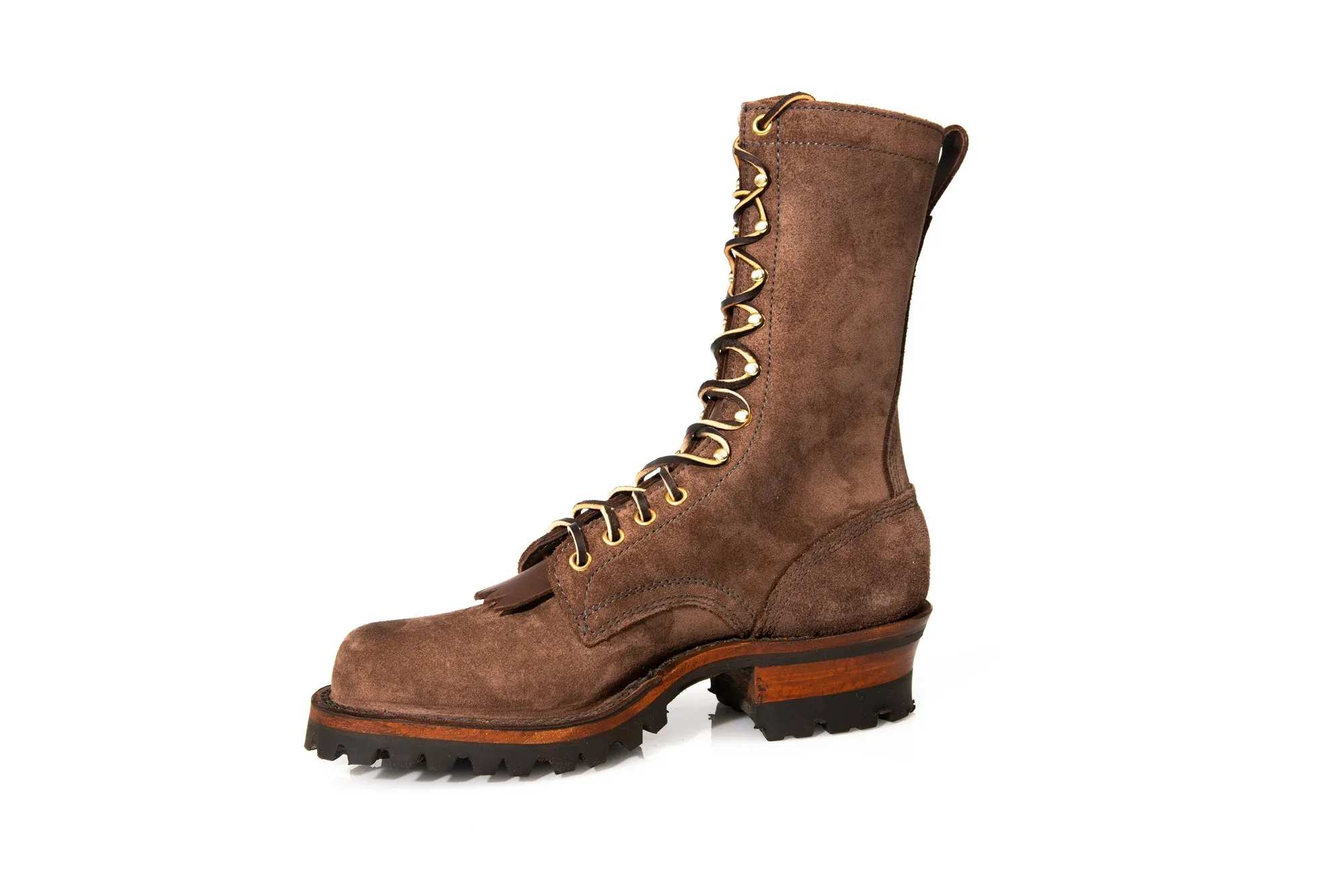 DREW'S ALL BROWN ROUGHOUT - #DRA409V-BRNRO