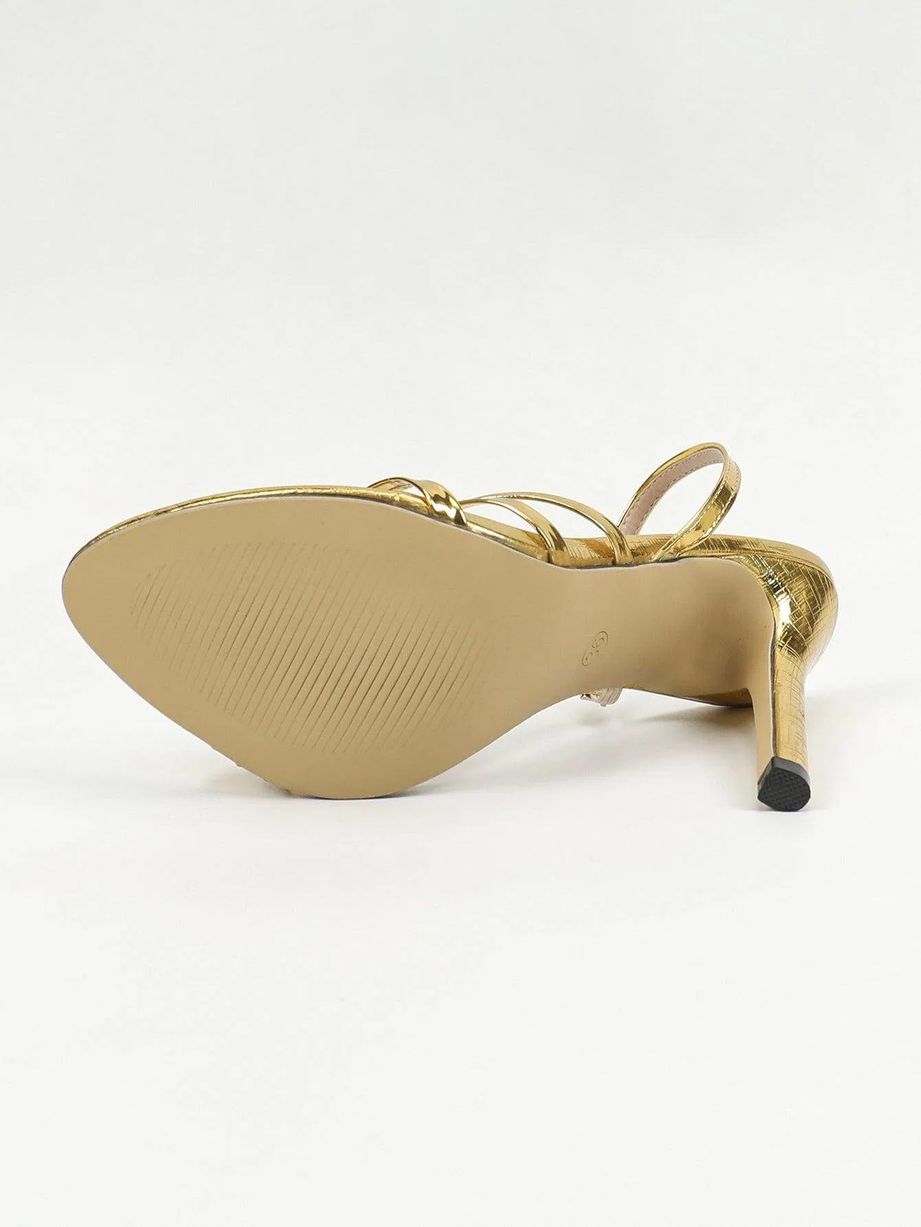 Faux Leather Pointy Stiletto Heels 816759108799