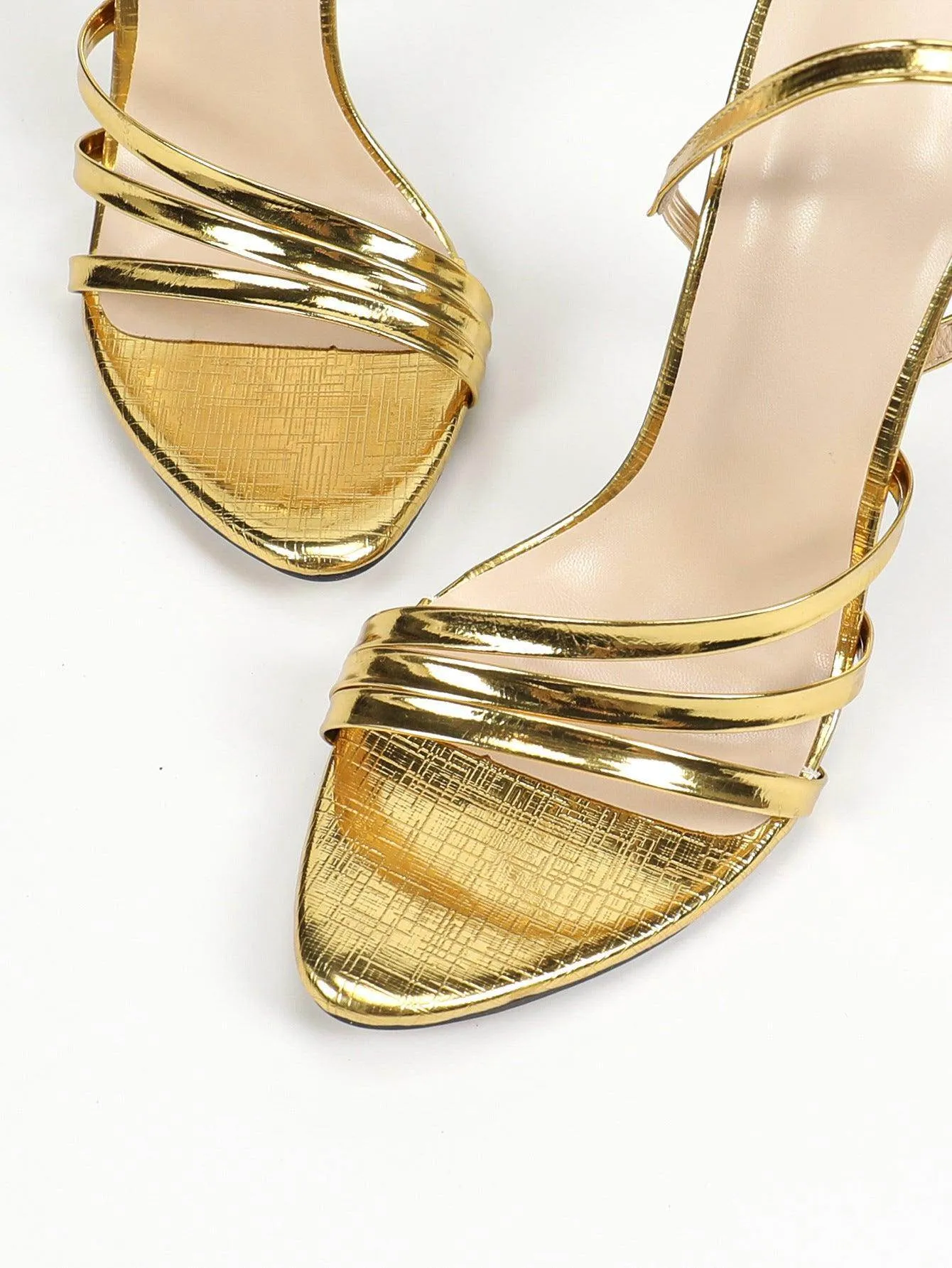Faux Leather Pointy Stiletto Heels 816759108799