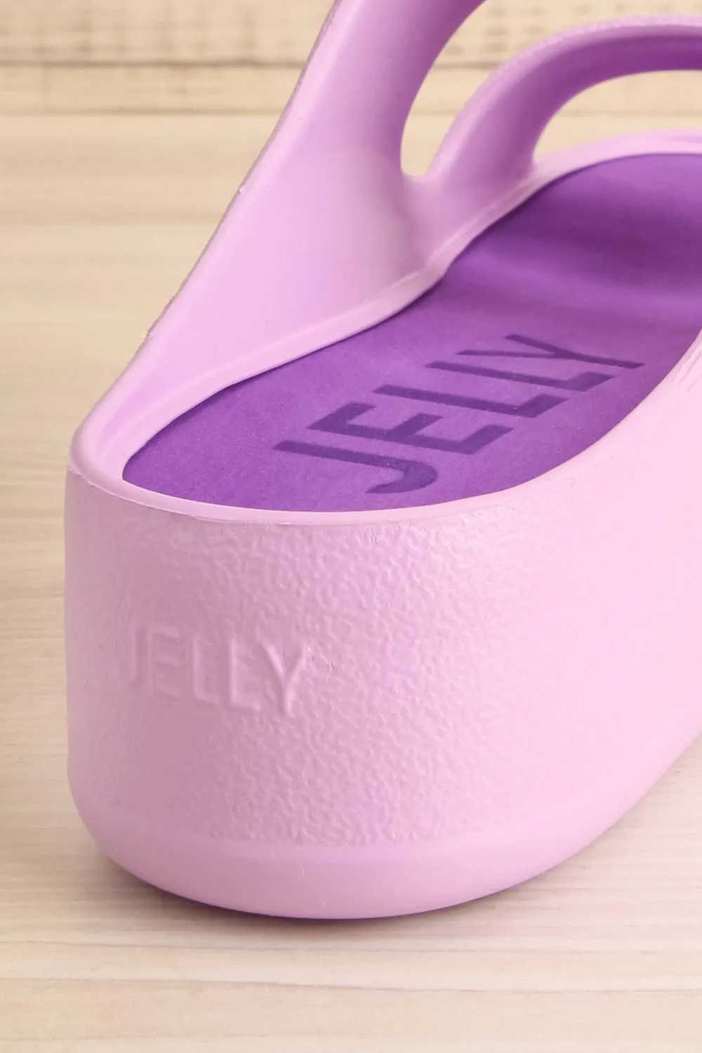 Fenix Lavender | Double Buckle Platform Sandals
