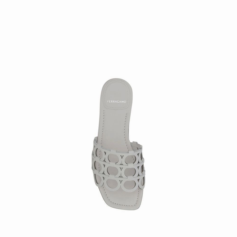 Ferragamo Gancini Pattern Women's Sandals