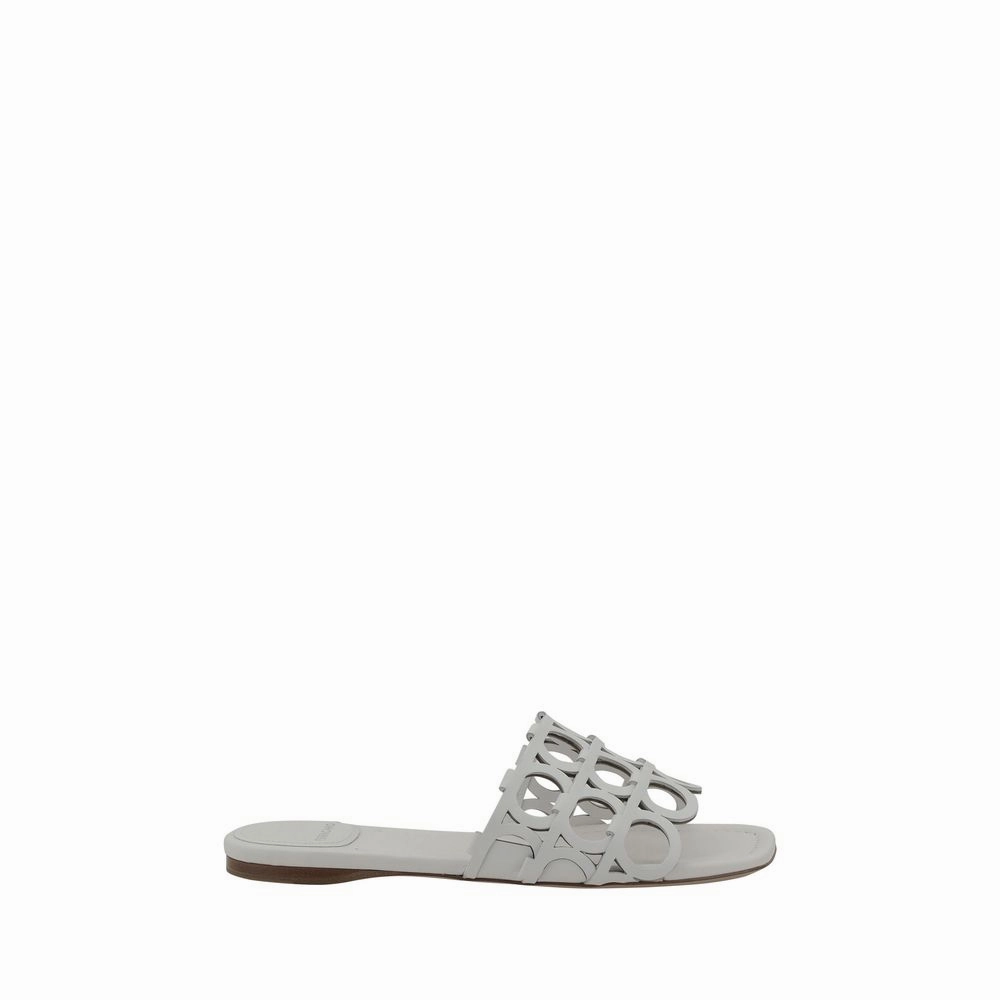 Ferragamo Gancini Pattern Women's Sandals