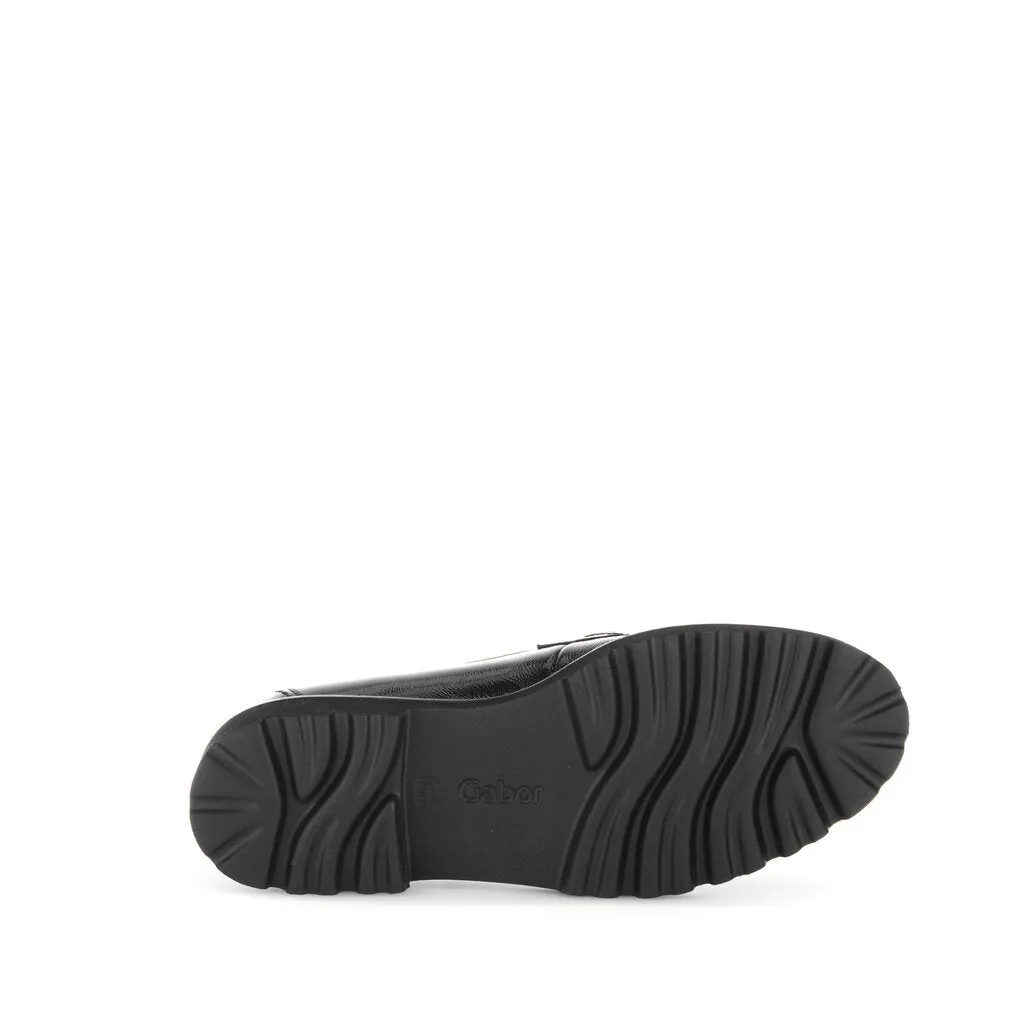 *FINAL SALE*35.240-97 - Black Leather||*VENTE FINALE*35.240-97 - Cuir noir