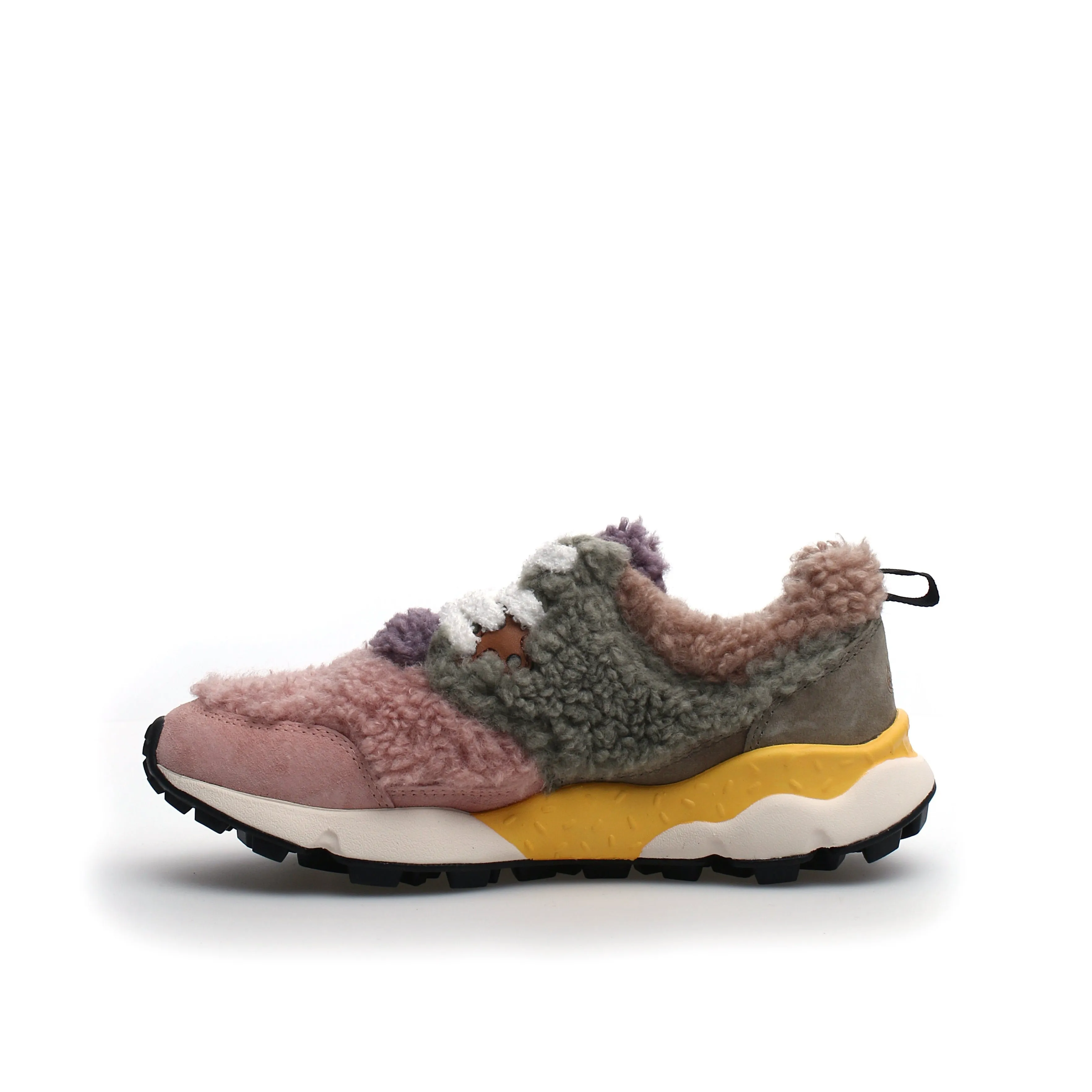 *FINAL SALE*Pampas Teddy - Pink-Army Eco Shearling||*VENTE FINALE*Pampas Peluche - Rose-Militaire en peluche cologique