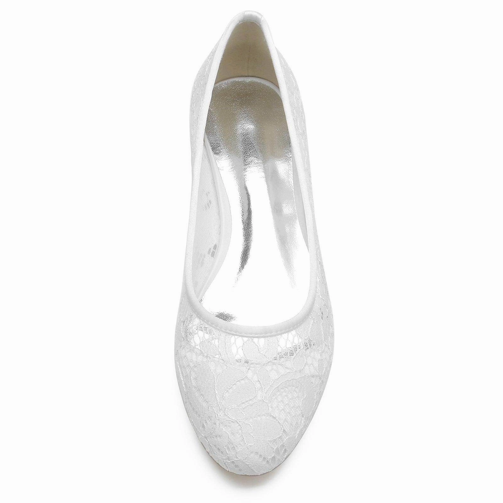 Flat Heel 2.5cm Lace Shoes CK0281