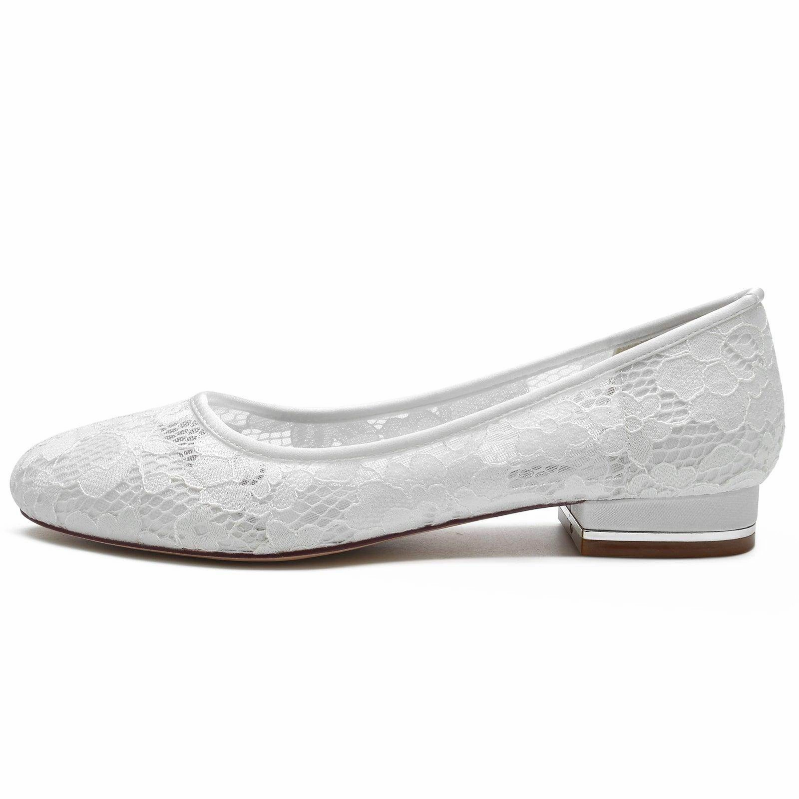Flat Heel 2.5cm Lace Shoes CK0281