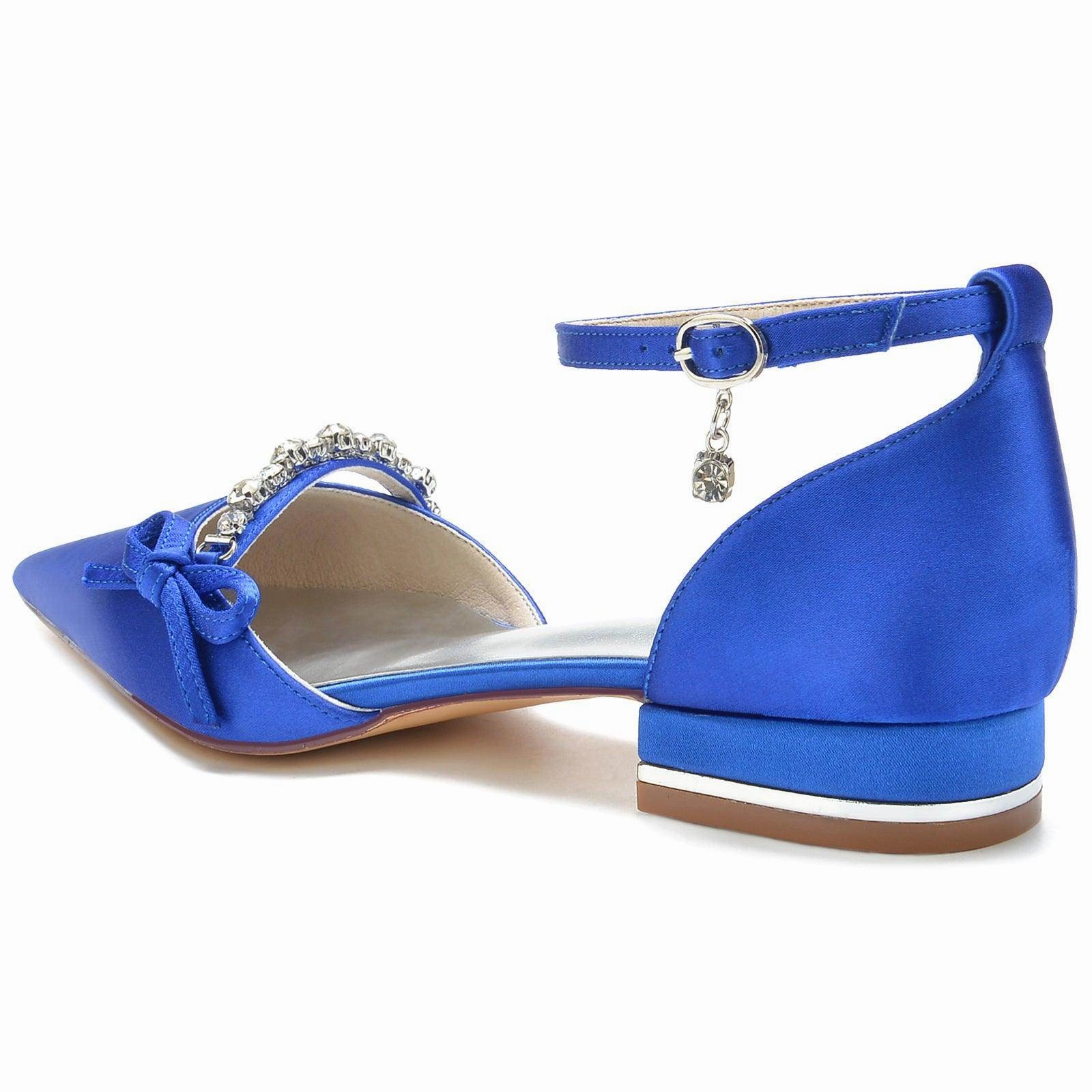 Flat Heel 2.5cm Silk-Like Shoes CK0251