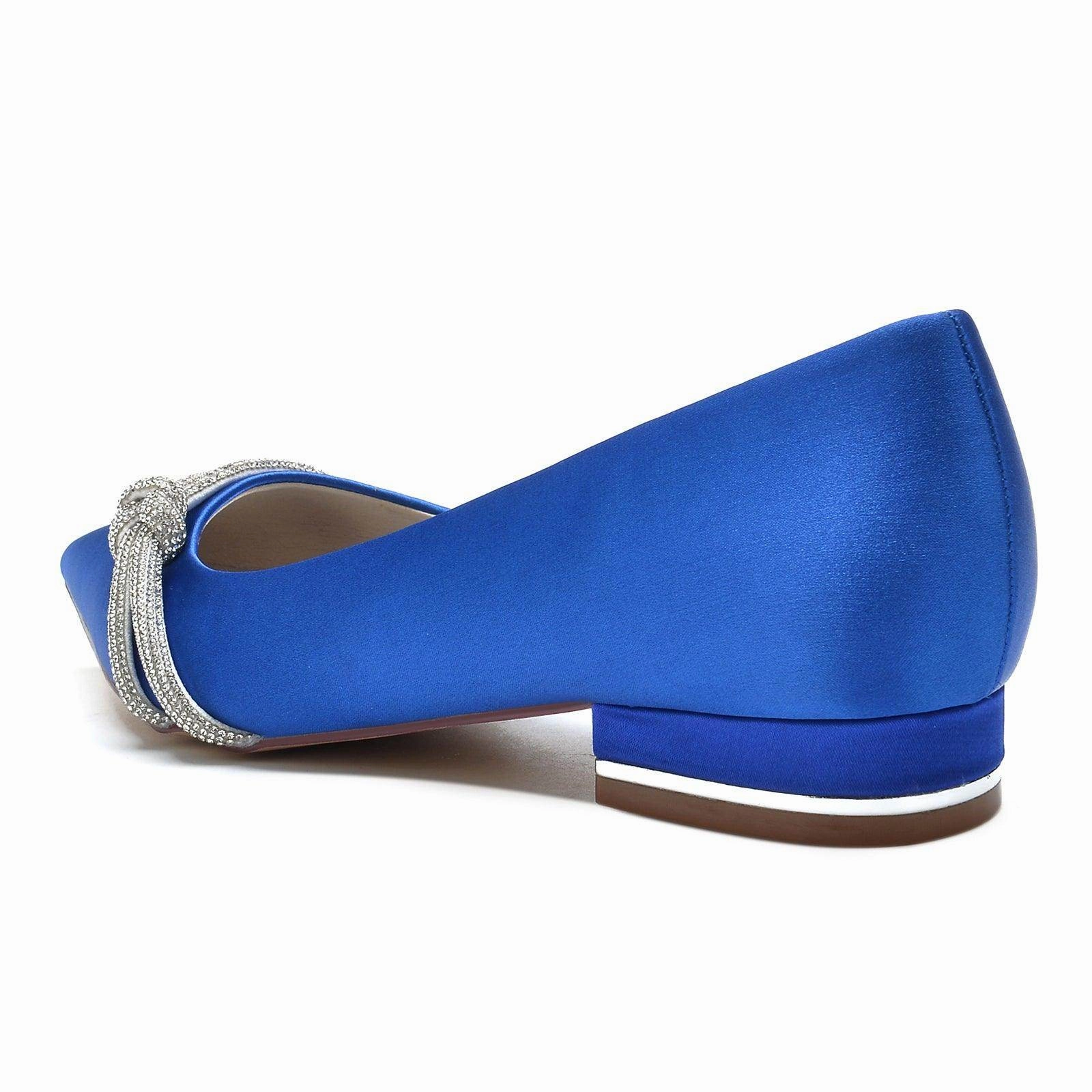 Flat Heel 2.5cm Silk-Like Shoes CK0366