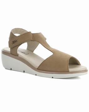 FLY London Nova Suede Sandal